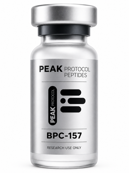 BPC 157 research use product bottle