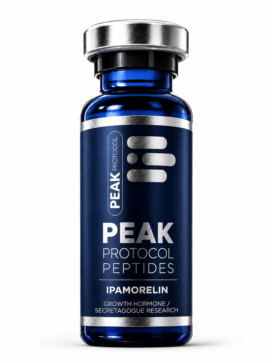 Ipamorelin research use product bottle