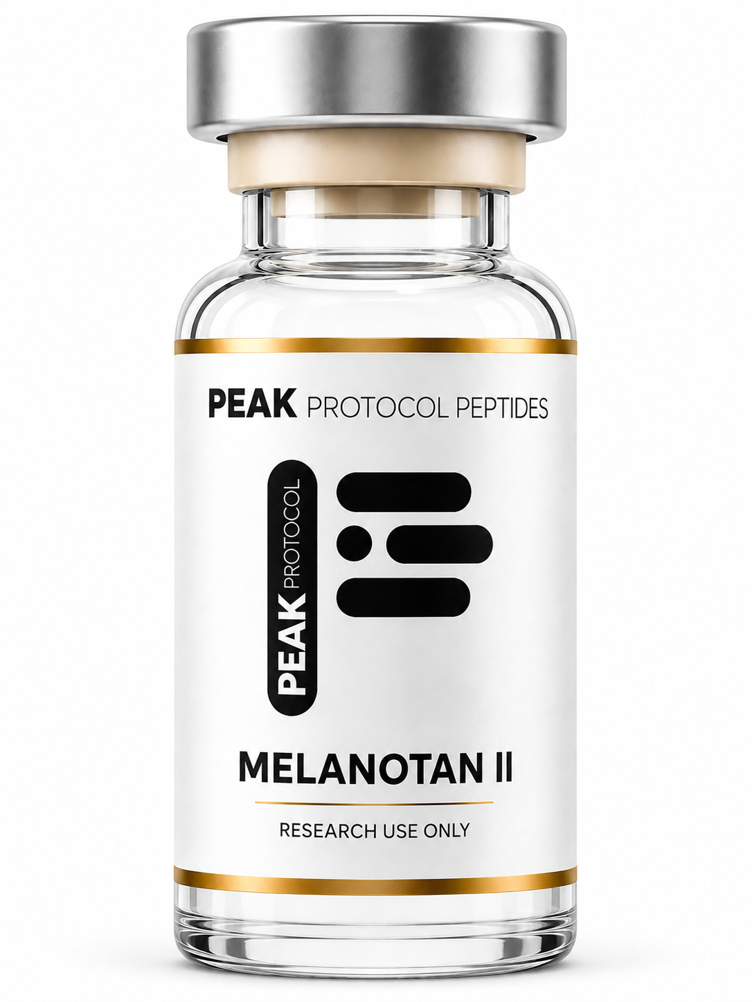 Melanotan II research use product bottle