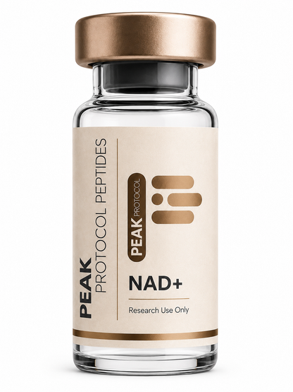 NAD+ research use product bottle